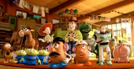 Toy Story seslendirme kadrosu,